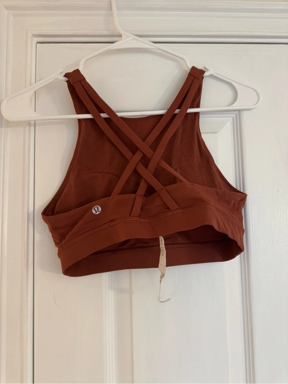 Lululemon Rust Sports Bra - Picture 2 of 3